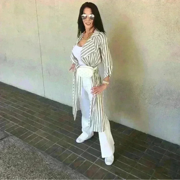 Striped Duster - Picture 5 of 5